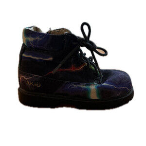Akid Boys Black Multi Boots size: 7 Toddler